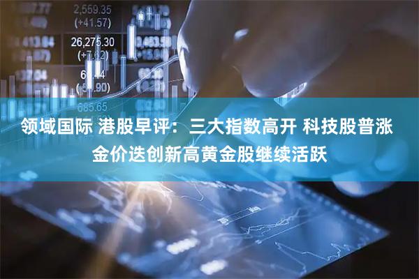 领域国际 港股早评：三大指数高开 科技股普涨 金价迭创新高黄金股继续活跃