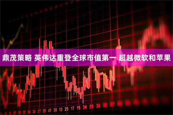 鼎茂策略 英伟达重登全球市值第一 超越微软和苹果